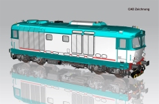 PIKO 22027 - H0 - Diesellok D. 445 XMPR, FS, Ep. VI